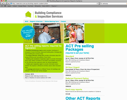 BCIS website