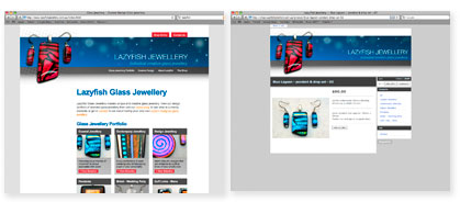 website lazyfish jewellery